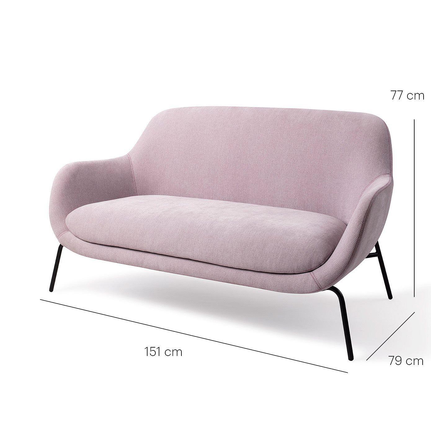 Ugo 2-seater sofa Ola Viola 4