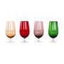 Glass Set Multicolored 1970s 0