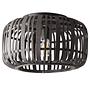 Deckenleuchte Woodrow Rattan Eisen 2