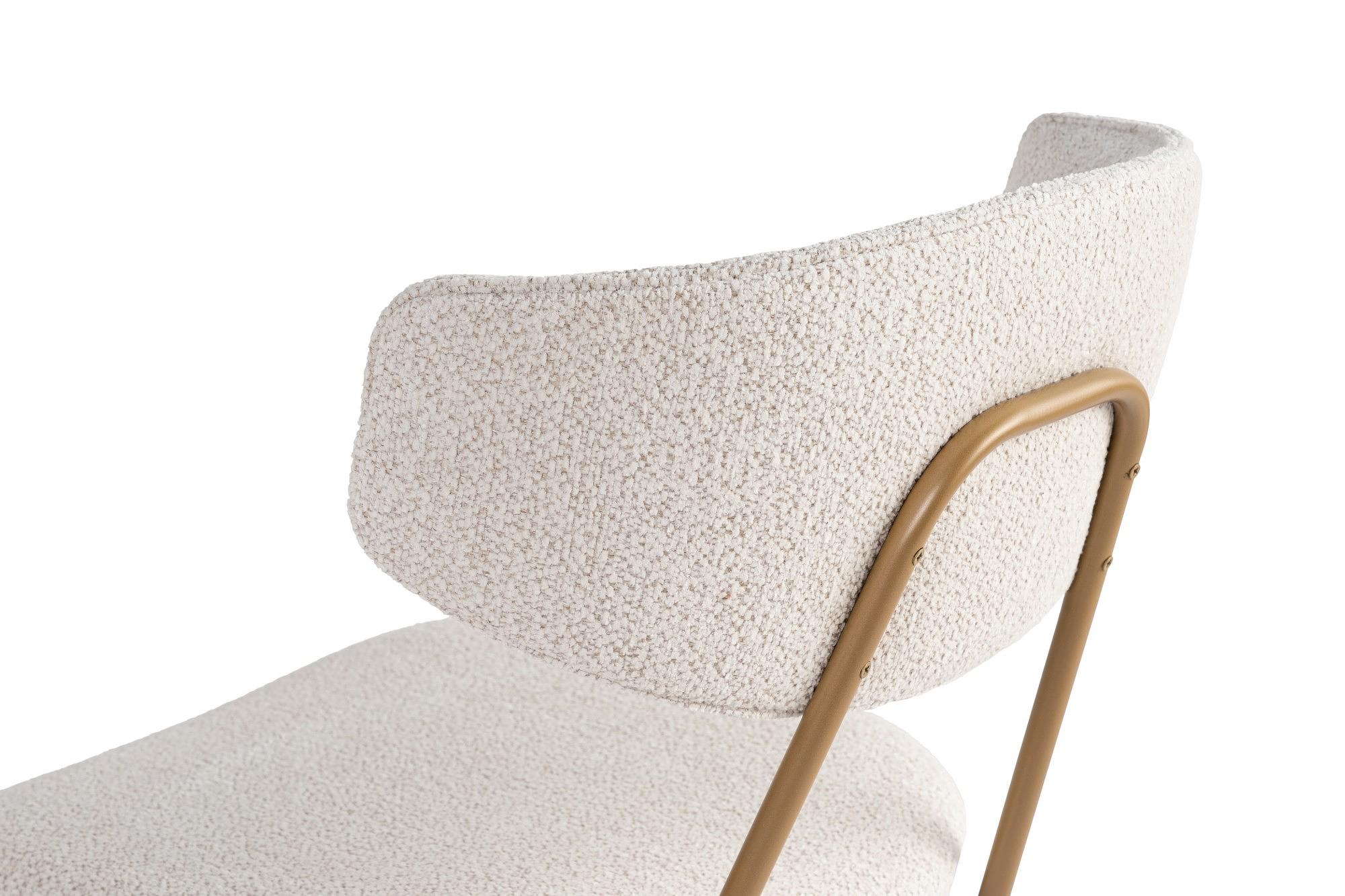 2x Nancy Dining chair Wood veneer White 3