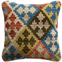 Carpet Pillow Wool Cotton Multicolor 0