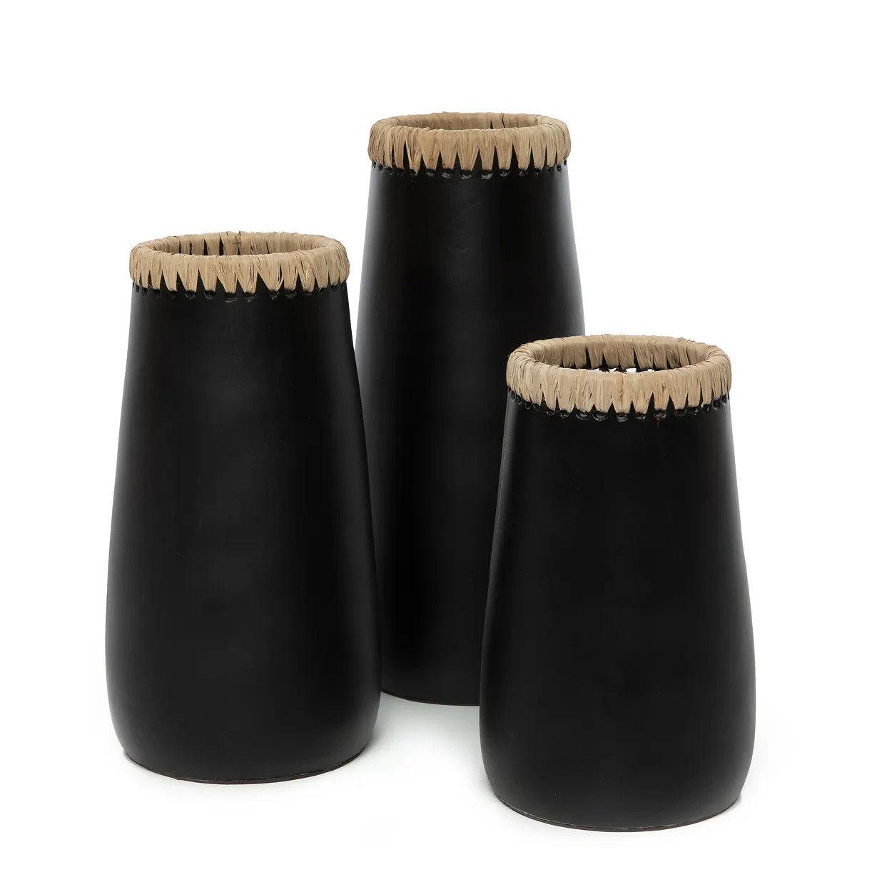 Sneaky Vase Schwarz 5