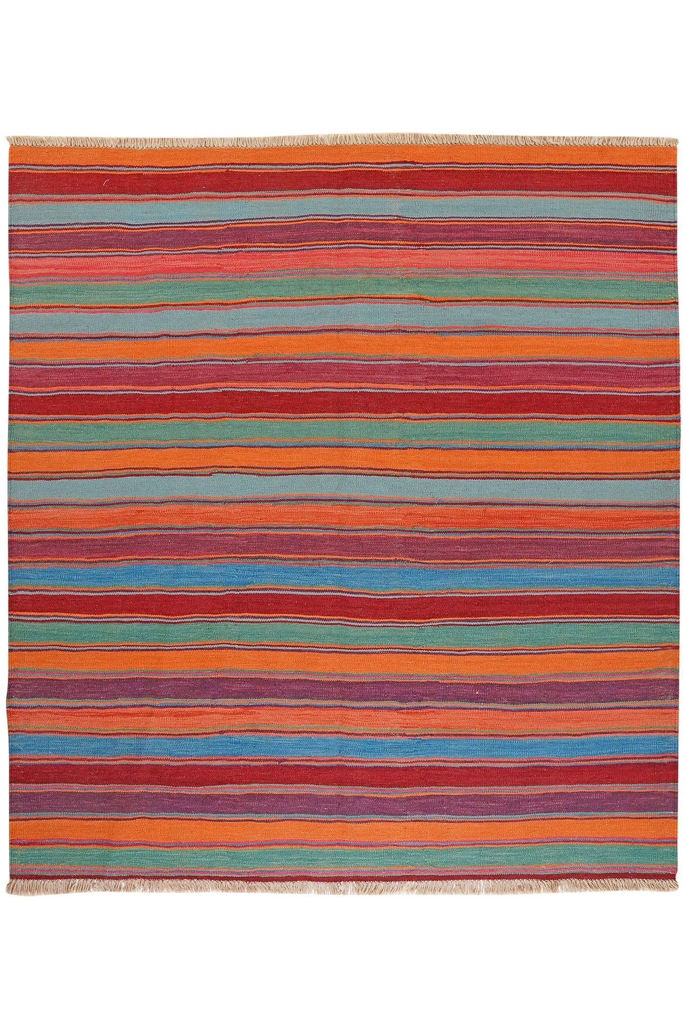 Kilim Gashgai Rug Multicolor 0