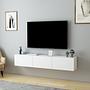 Denby TV Stand White 2