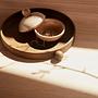 Inka Wood Tray Round - Small 1