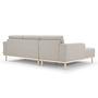 Vilmar Sofa mit Récamiere Links Agnes Brown 2