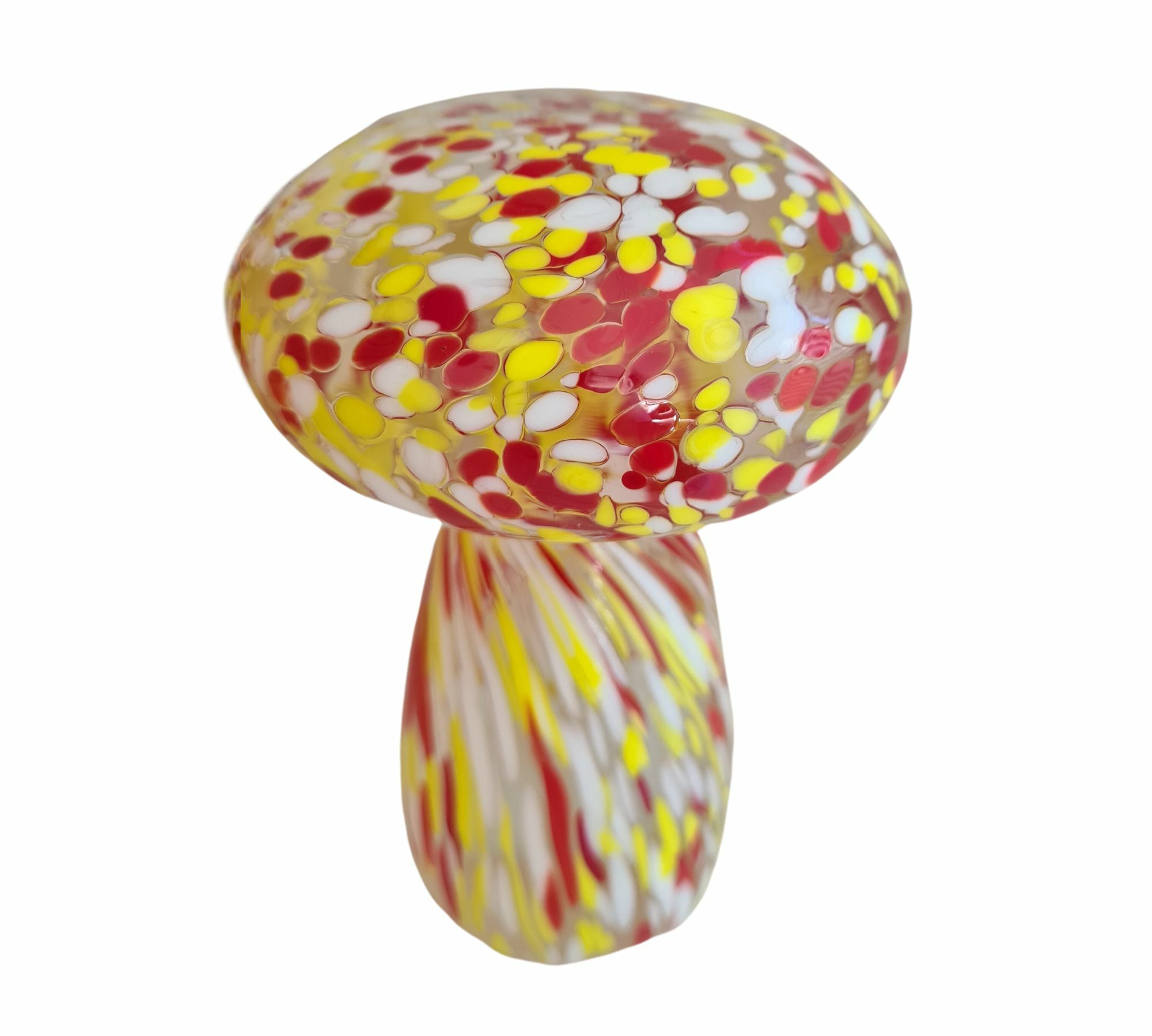 Glasfigur Pilz Muranoglas Mehrfarbig 0