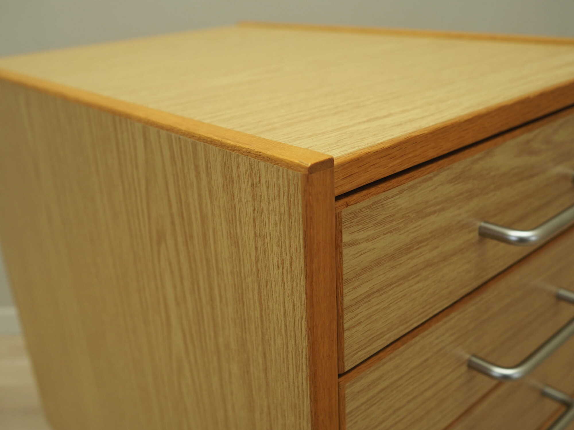 Vintage chest of drawers Wood Brown 1970s 8