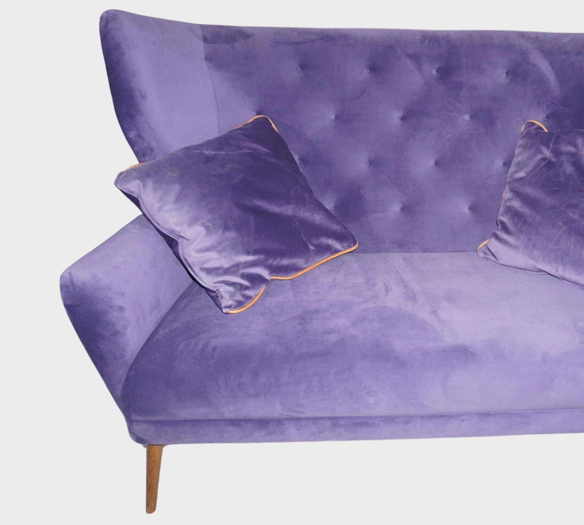 Hardy Sofa 2-Sitzer Violett 2