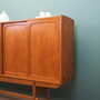 Vintage Sideboard Teakholz Braun 1960er Jahre 3