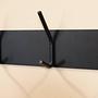Coat rack Falcao Metal Black Width: 40 cm 3