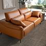 3-Sitzer Sofa braunes Leder 6208 2