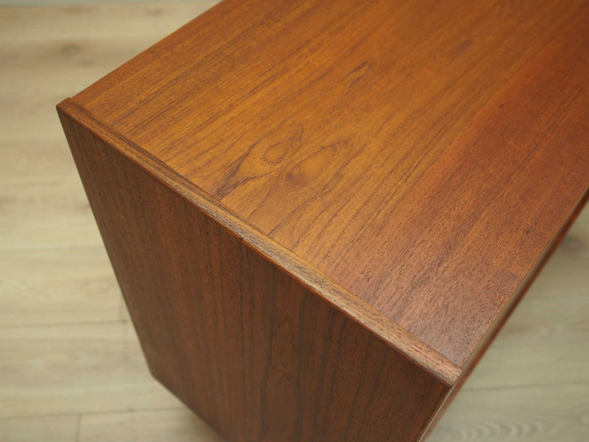 Vintage Sideboard Teakholz Braun 1970er Jahre 8