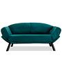 Genzo Sofa bed 2-seater Petrol Blue 2