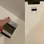 TV-Board mit Rückwand Made in Italy Weiß 2