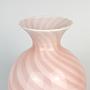 Vintage Vase Muranoglas Rosa 1950er Jahre 7