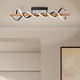 LED Ceiling Light Amalia 1-Light Iron Pine Black 0