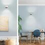LED Wandleuchte 2-flammig Acrylglas Metall 5