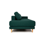 TYME Sofa 3-Sitzer Stoff Grün 5