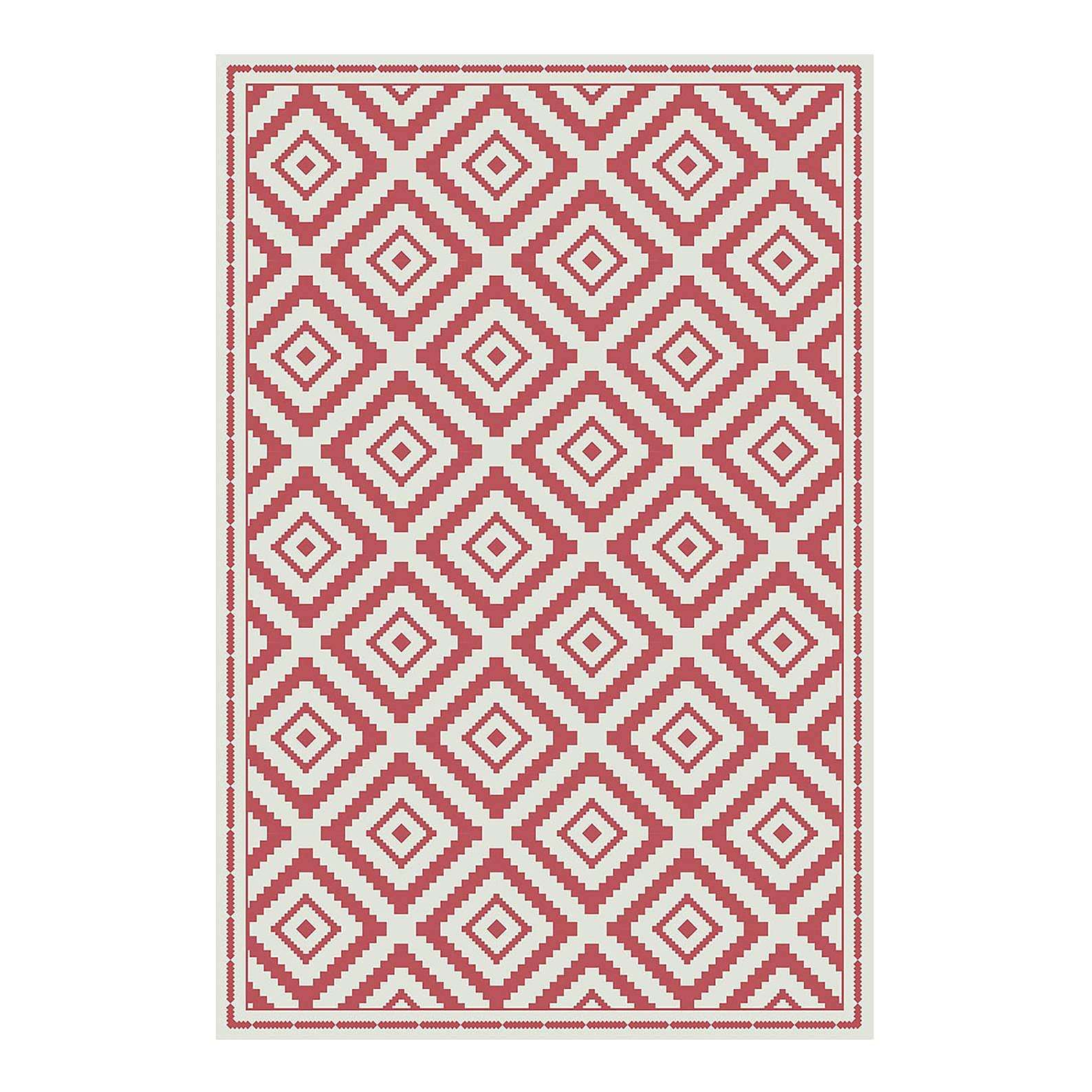 Matteo Ethnic Rug Red 60 x 90 cm 0