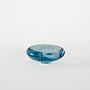 Glass bowl Blue 1960s 3