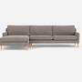 Astha 3-Sitzer Sofa Récamiere Links Olena Mole 1