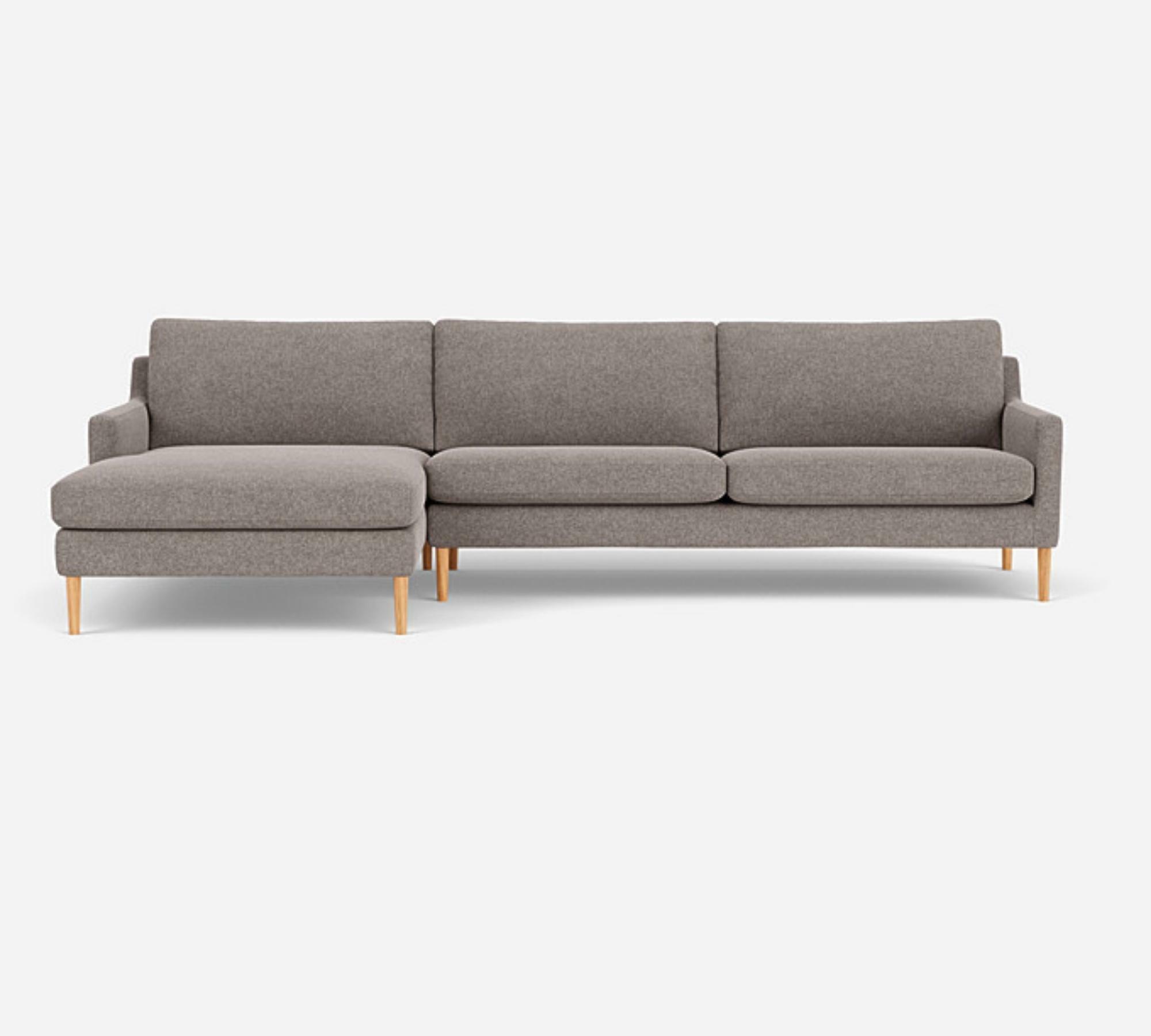 Astha 3-Sitzer Sofa Récamiere Links Olena Mole 1