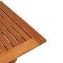 Gartentisch Akazienholz Braun 3