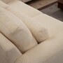 Sofa 2-Sitzer Beige 3