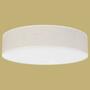 Deckenleuchte 4-flammig Leinenoptik Beige 0