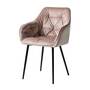Armchair TILLY Velvet Vilda: Dusty pink Single chair 0