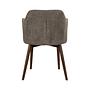 Armchair SKAUO Set of 2 Taupe 4