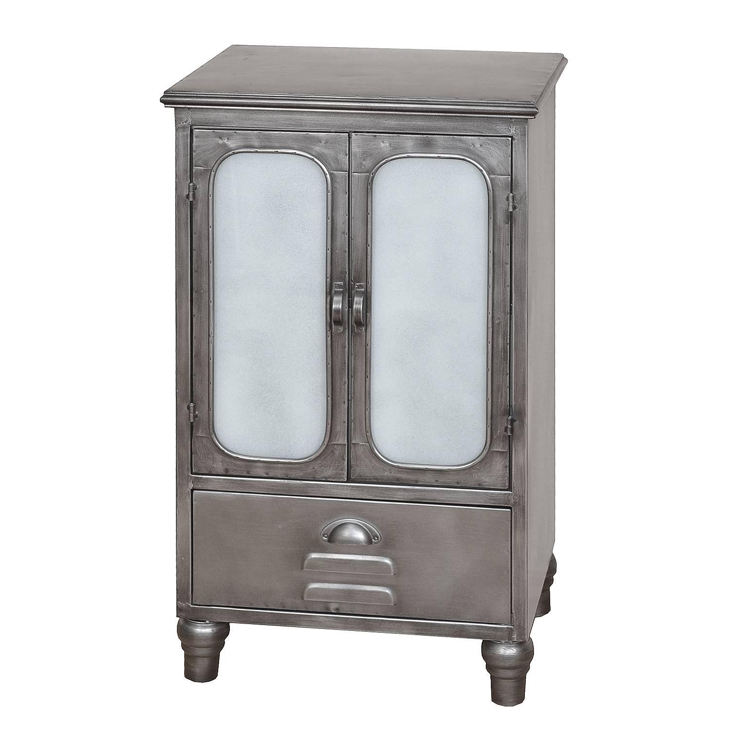 Schrank Yass Metall Antik Silber 0