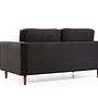 Rome 2-seater sofa Black 7