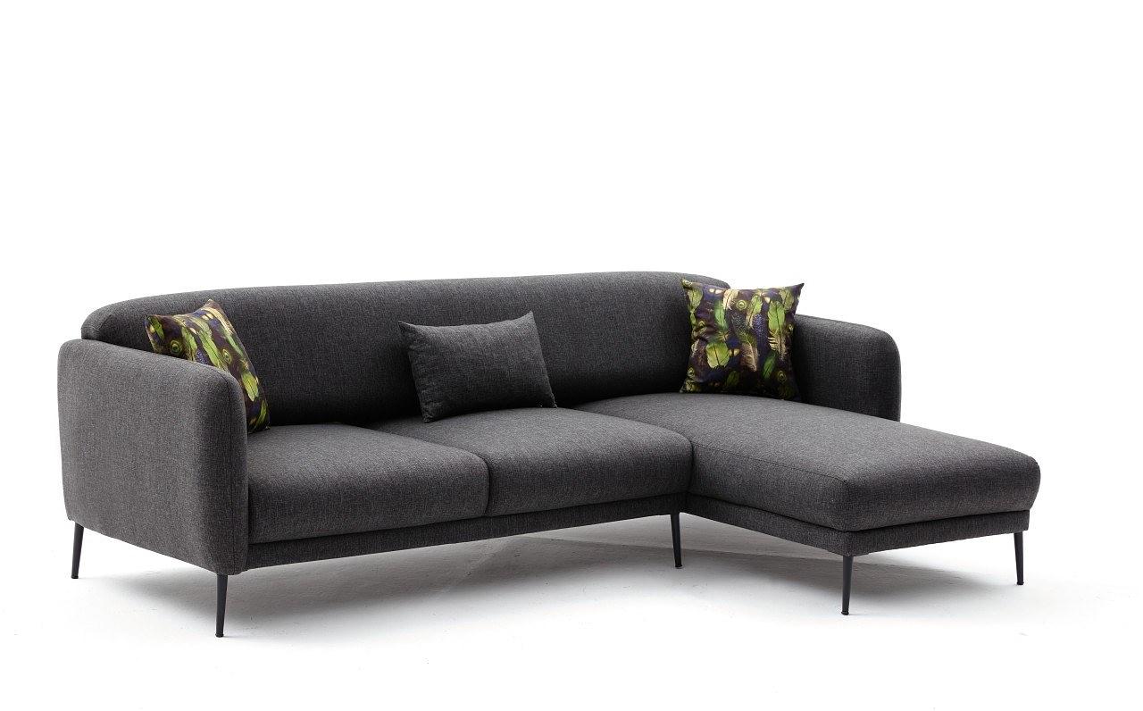 Venus Sofa Récamiere Rechts Anthrazit 7