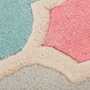 Wollteppich Rosella Handgefertigt Pink/Blau 200x290 1