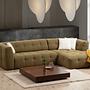 Cady Sofa Chaise Lounge Right Khaki 3