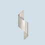 LED-Wand-/Deckenleuchte 1-Flammig Silber 0
