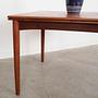 Teak table Brown 1970s 6