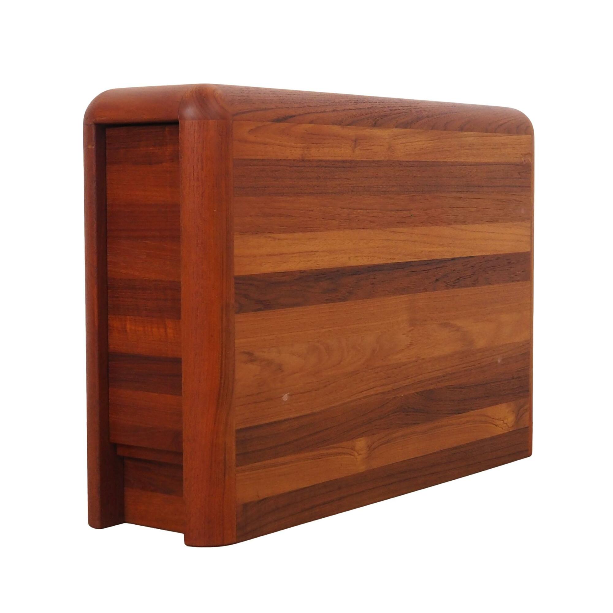 Vintage Bar Teak Wood Brown 1970s 0