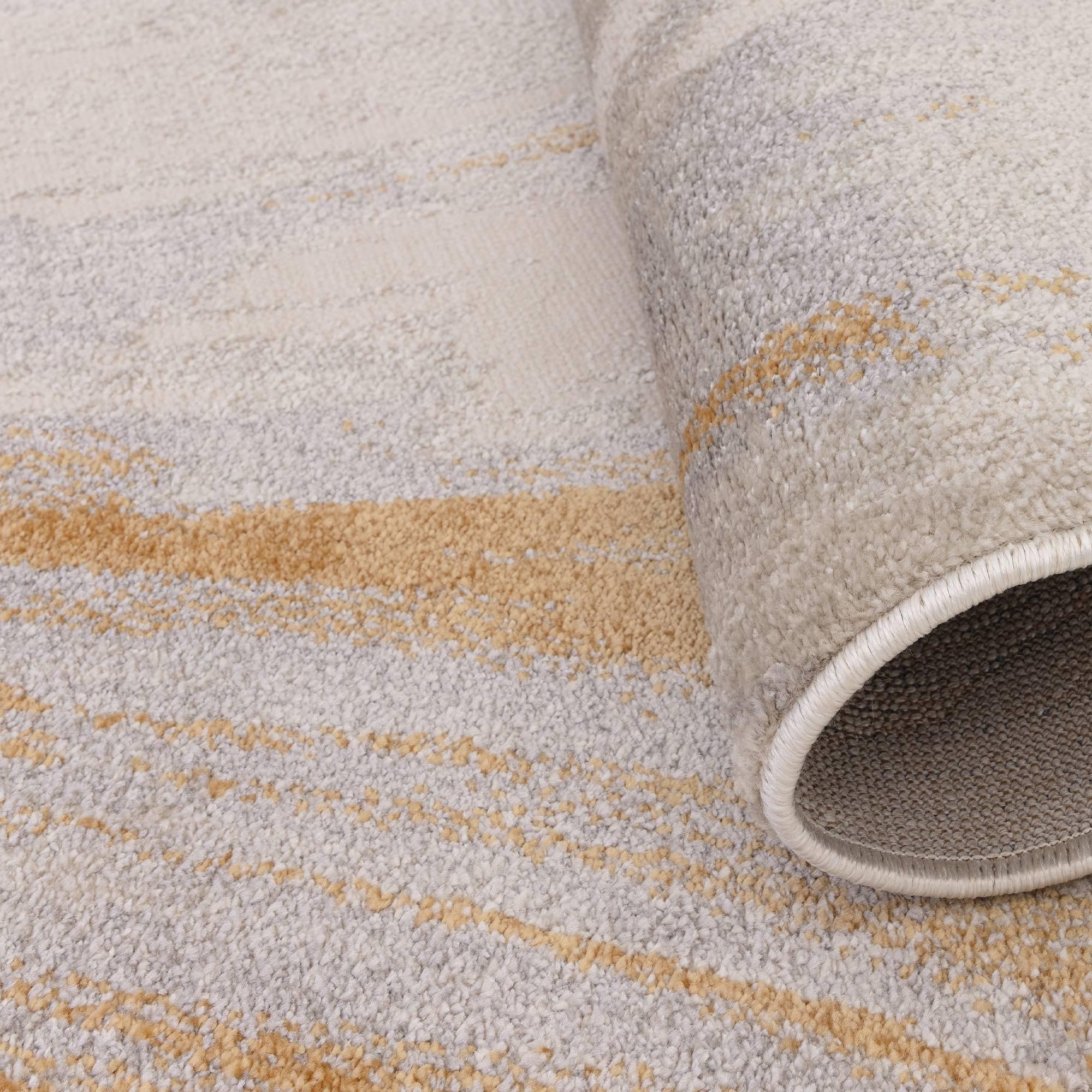 Viva Tappeto Giallo Motivo Astratto 200x275cm 5