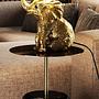 Table Lamp Happy Elephant Steel Black Gold 0