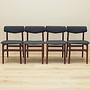 4x Vintage Esszimmerstuhl Teakholz 1960er Jahre 1