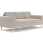 Vilmar Sofa 3-Sitzer Agnes Brown 3