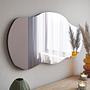 Flow Mirror Black 40cm x 72cm 2