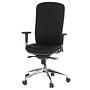 HIGH-TEC Bürostuhl Stoff Schwarz 9