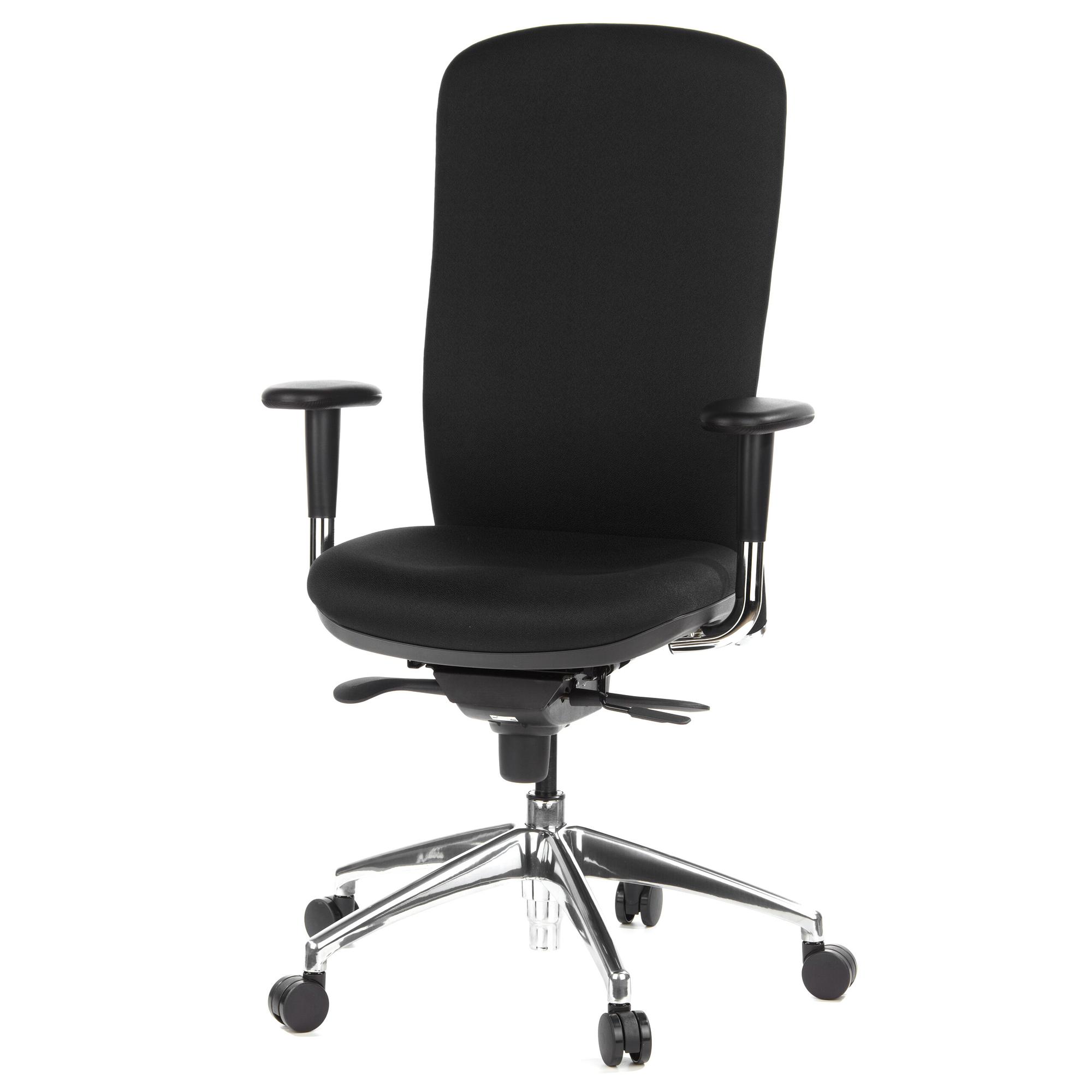 HIGH-TEC Bürostuhl Stoff Schwarz 9