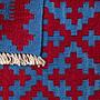 Kilim Gashgai Teppich Blau 4