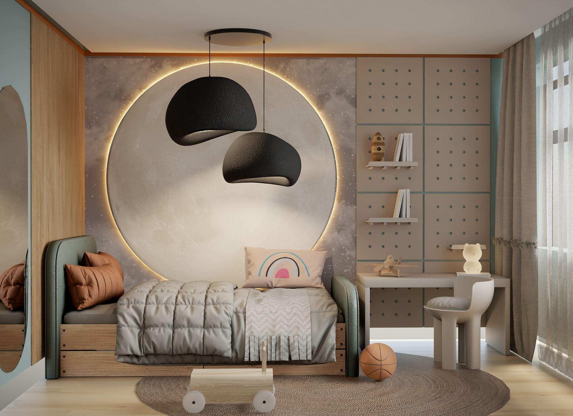 2-Flammig Wabi Sabi Chalkforms Pendelleuchte Schwarz 4