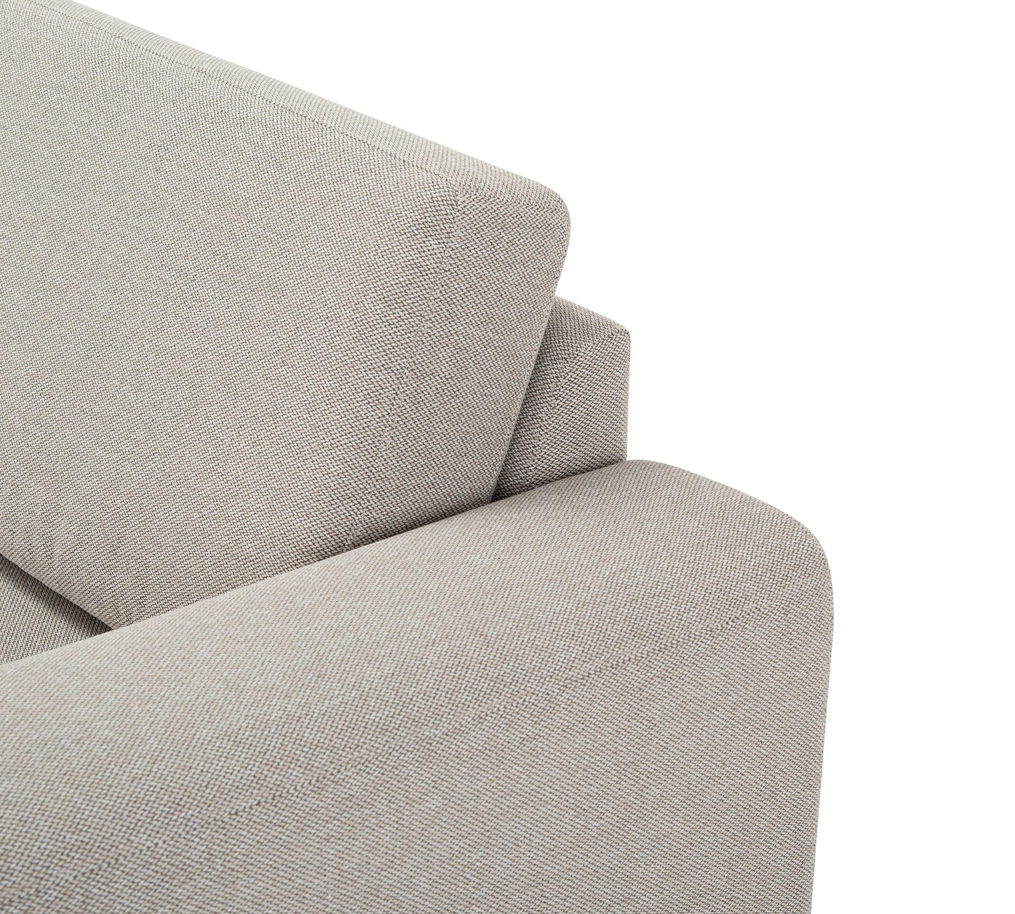 Vilmar Sofa mit Récamiere Links Agnes Brown 3